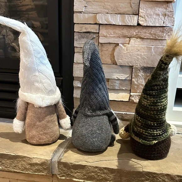 Charming Holiday Gnome Trio - Picture 3 of 6